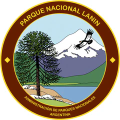 Sello del Parque Nacional Lanín